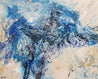 Be Inspired! Abstract Blue Creme (SOLD)-abstract-[Franko ]-[Gallery]-[popular]-[Australia]-Franklin Art Studio