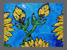 Be Inspired! Abstract Realism Sunflower (SOLD)-abstract realism-[Franko]-[Artist]-[Australia]-[Painting]-Franklin Art Studio