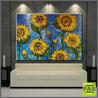 Be Inspired! Abstract Realism Sunflower (SOLD)-abstract realism-Franko-[Franko]-[huge_art]-[Australia]-Franklin Art Studio