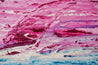 Don't Let Me Go 160cm x 60cm Blue Pink Purple Textured Abstract Painting (SOLD)-abstract-[Franko]-[Artist]-[Australia]-[Painting]-Franklin Art Studio