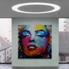 Marilyn Nectar 150cm x 150cm Marilyn Monroe Abstract Realism Textured Painting (SOLD)-people-Franko-[Franko]-[huge_art]-[Australia]-Franklin Art Studio