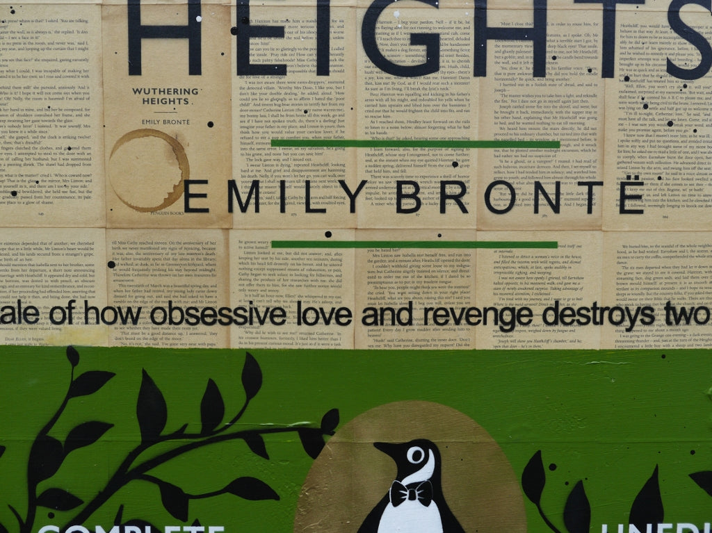 The Heights 100cm x 140cm Urban Pop Book Club Painting