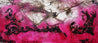 Pink and Grunge 270cm x 120cm Rust Pink Textured Abstract Painting (SOLD)-Abstract-[Franko ]-[Gallery]-[popular]-[Australia]-Franklin Art Studio