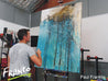 Right Back 140cm x 100cm Blue Abstract Painting (SOLD)-abstract-Franko-[franko_artist]-[Art]-[interior_design]-Franklin Art Studio