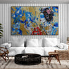 Aquilla 200cm x 120cm Geisha Abstract Realism Book Club Painting-book club-Franko-[huge]-[Australian]-[best Selling]-Franklin Art Studio