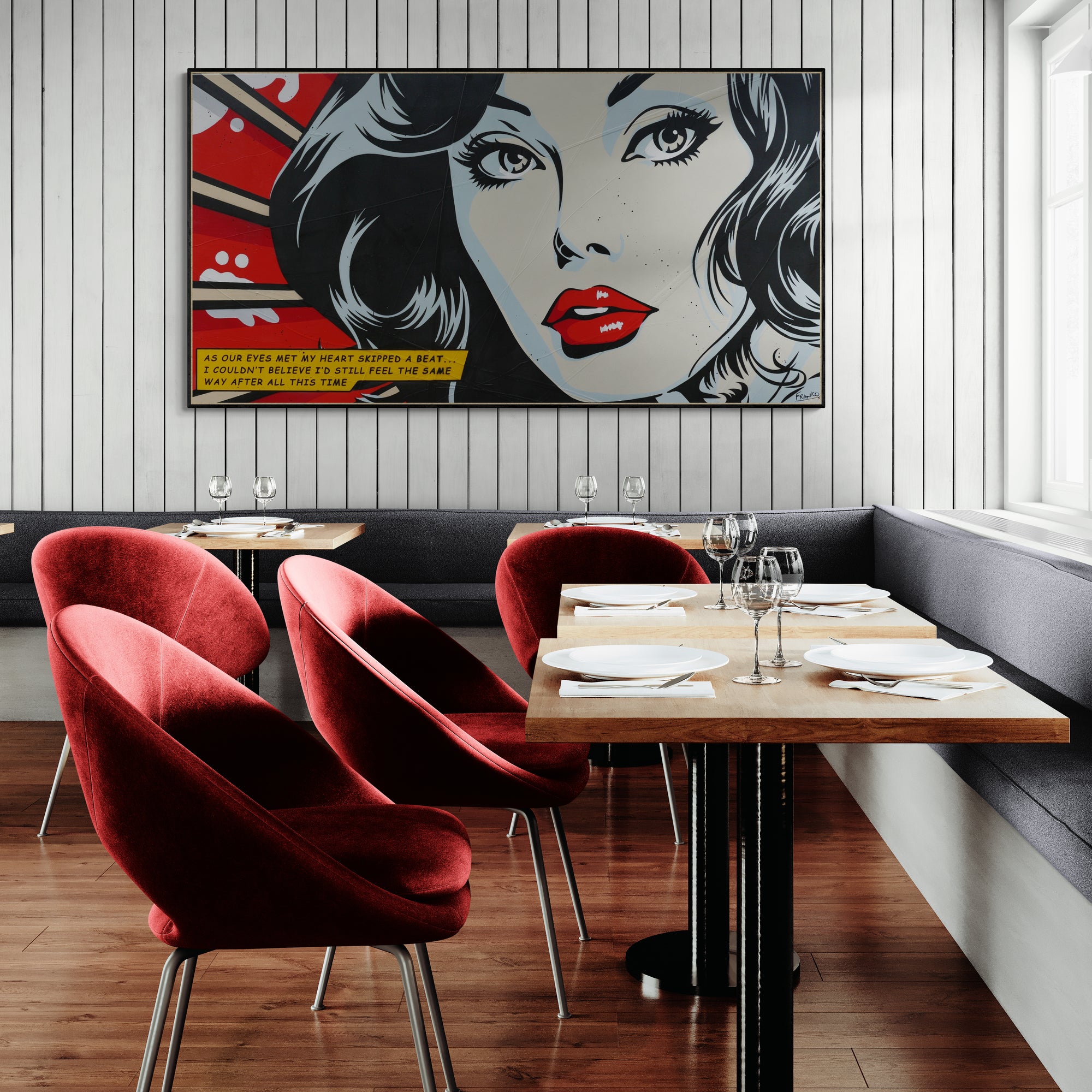 After All this time 190cm x 100cm Classic Pop Art Painting