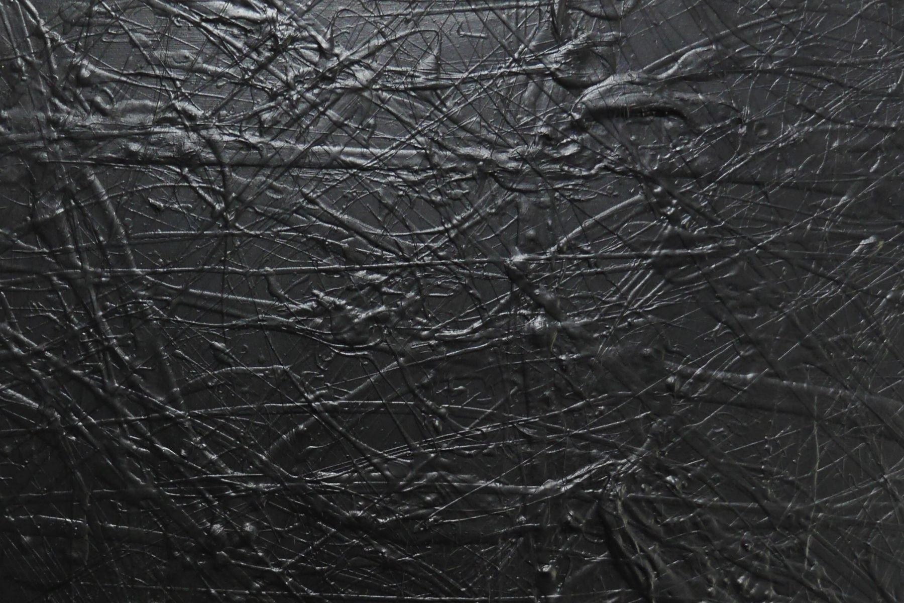 Wicked Nero 120cm x 120cm Black Textured Abstract Painting