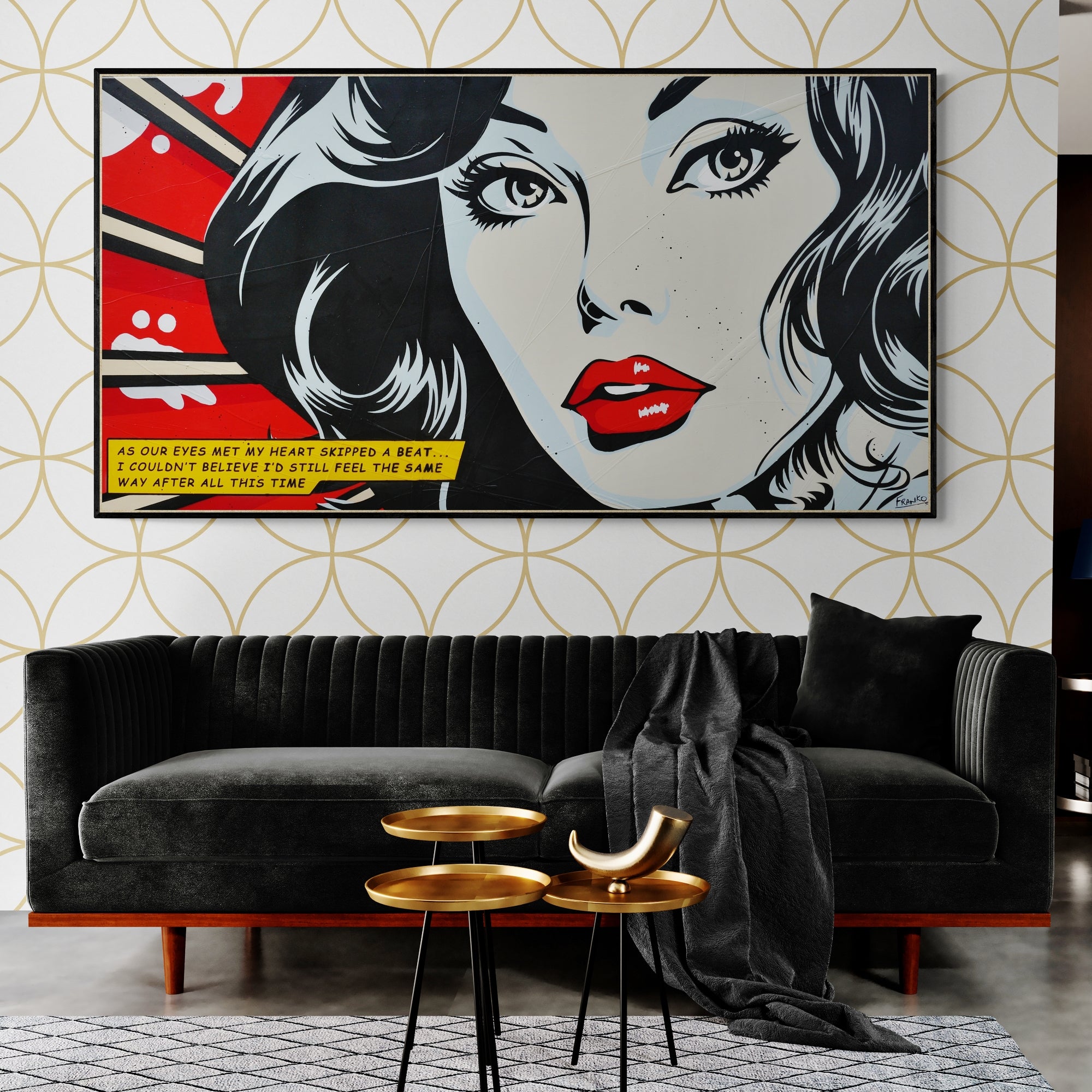 After All this time 190cm x 100cm Classic Pop Art Painting